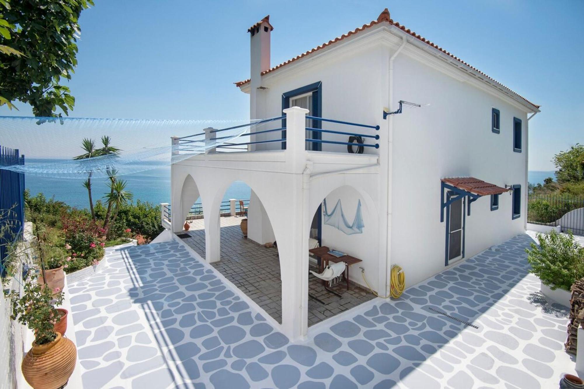 קימי Blue Dream Seaside Villa With Superb Sea Views מראה חיצוני תמונה